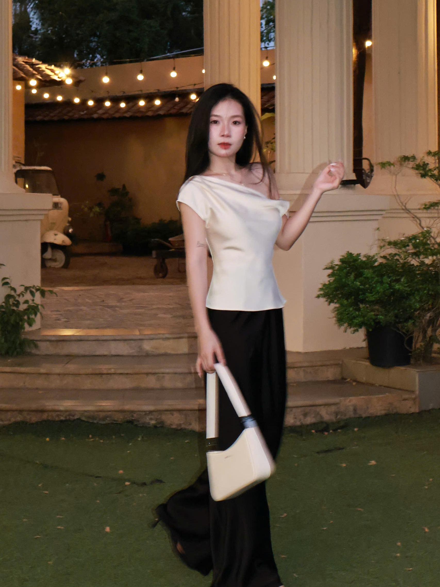 |QUA-001| Quần Lụa Ống Suông Rộng Hàn Châu