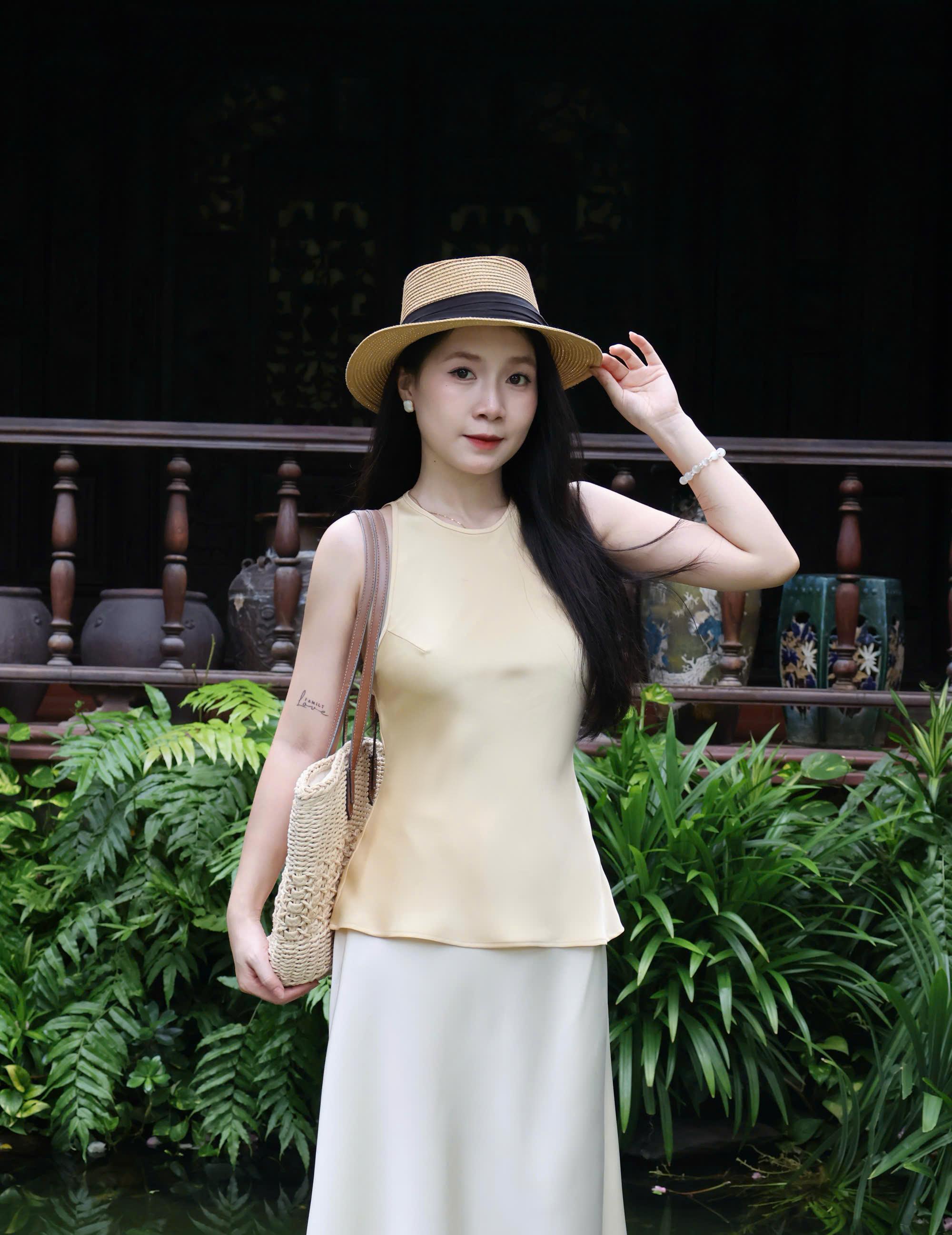 |CVN-003| Chân Váy Lửng Lụa Hàn Châu