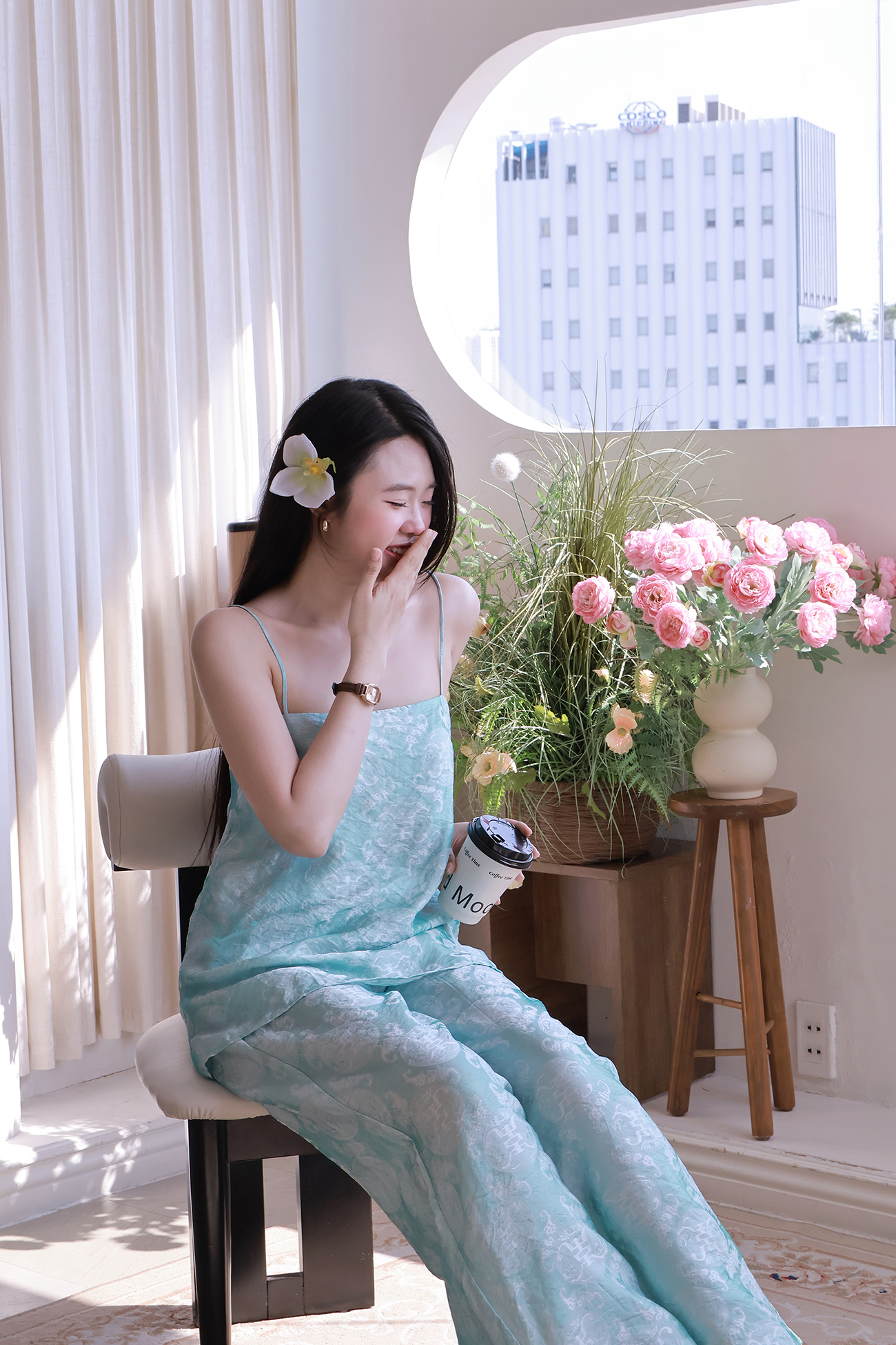|SET-001| Thanh Hạ Set 2 Dây Mảnh Kèm Quần Ống Rộng