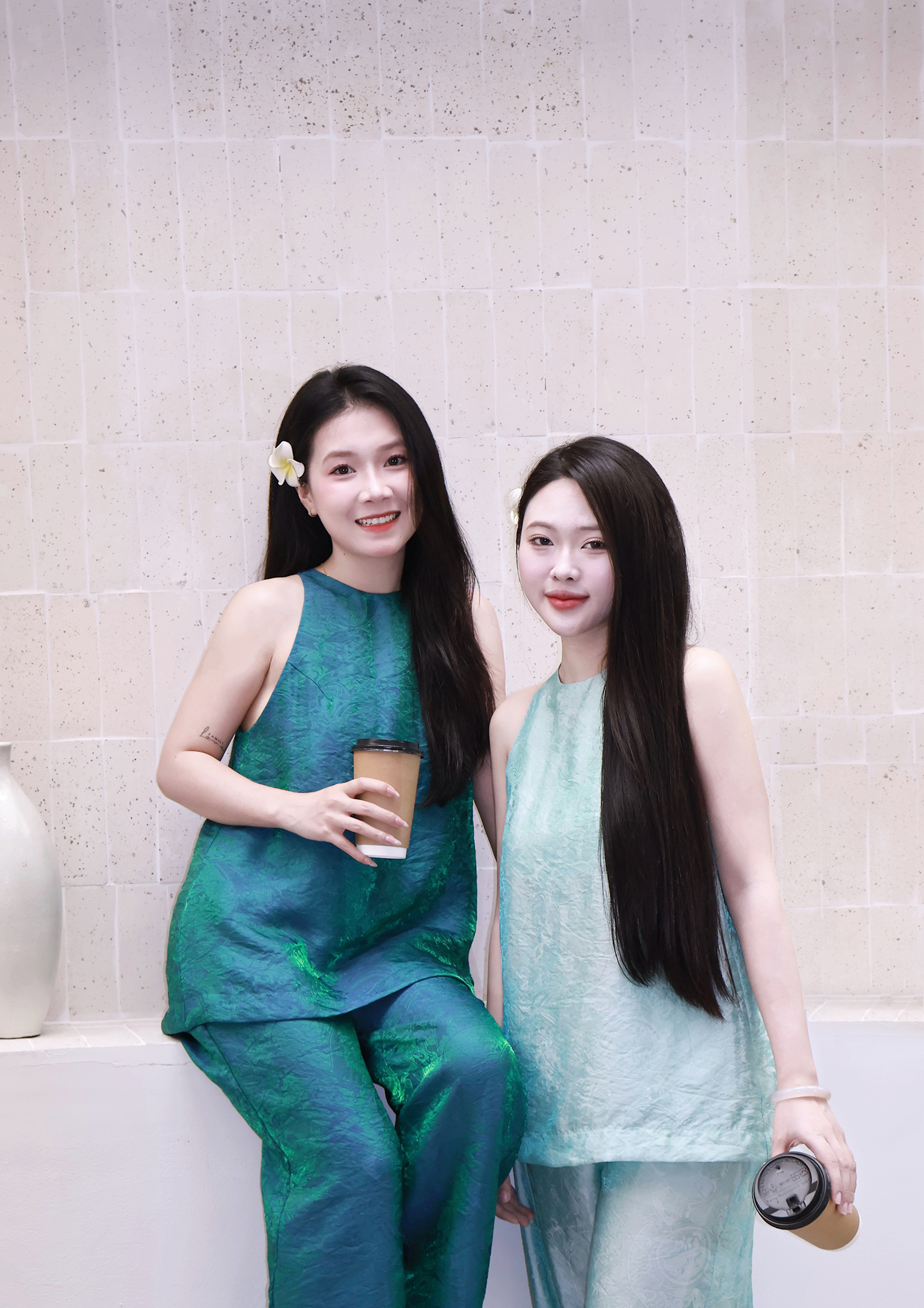 |SET-002| Thanh Chi Set Yếm Kèm Quần Ống Rộng