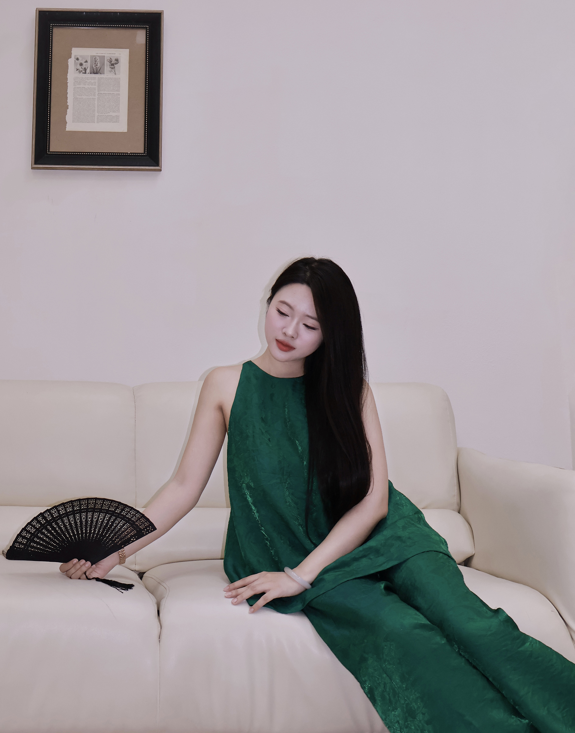 |SET-002| Thanh Chi Set Yếm Kèm Quần Ống Rộng
