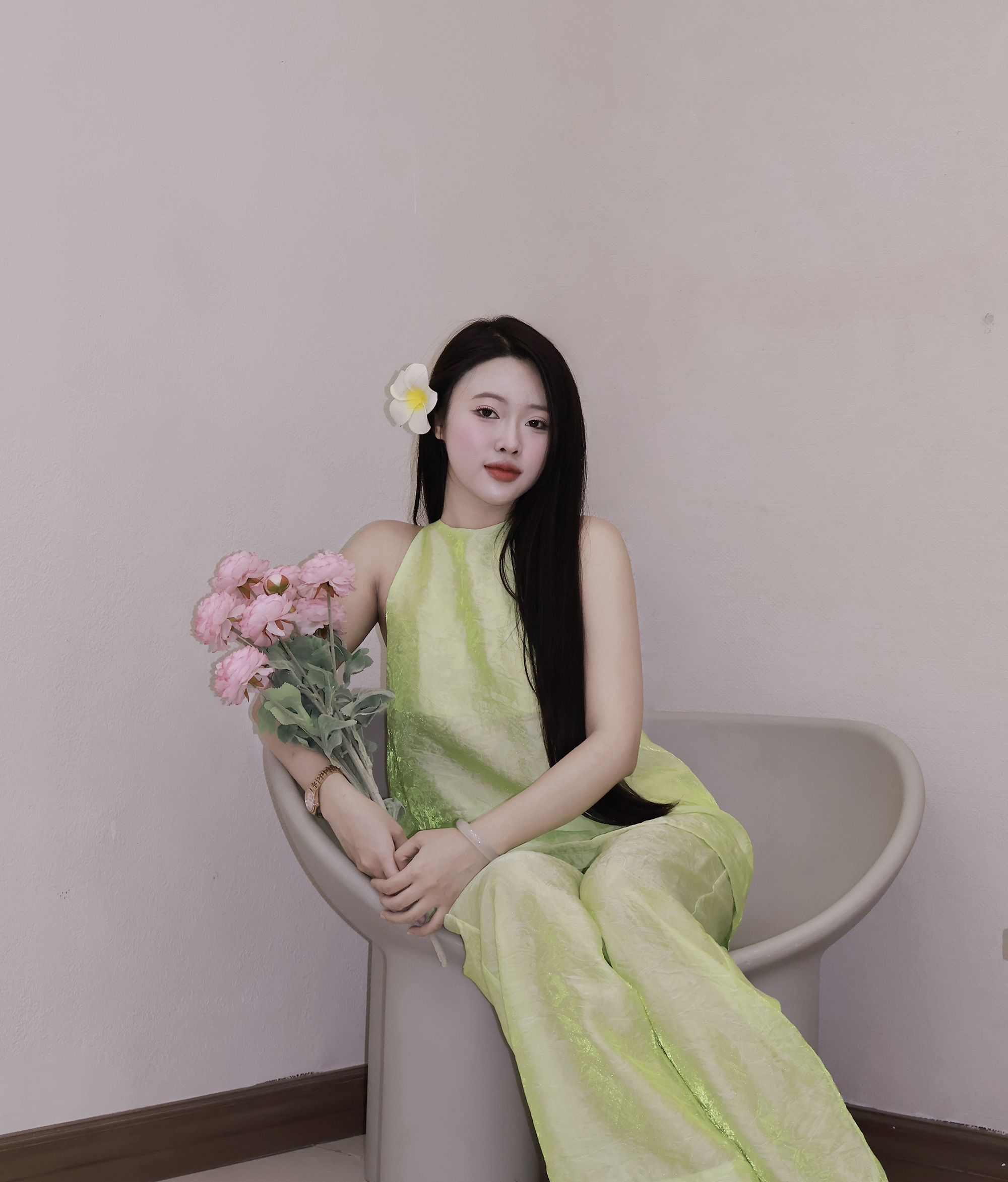 |SET-002| Thanh Chi Set Yếm Kèm Quần Ống Rộng