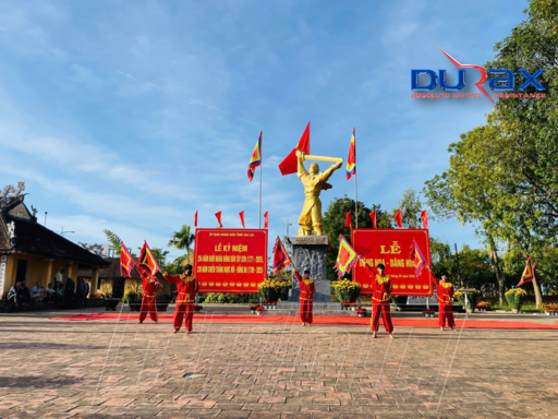 Tu Bổ Di Tích Tây Sơn Thượng Đạo Gia Lai – Sơn Nhũ Vàng DURAX Cho Tượng Quang Trung