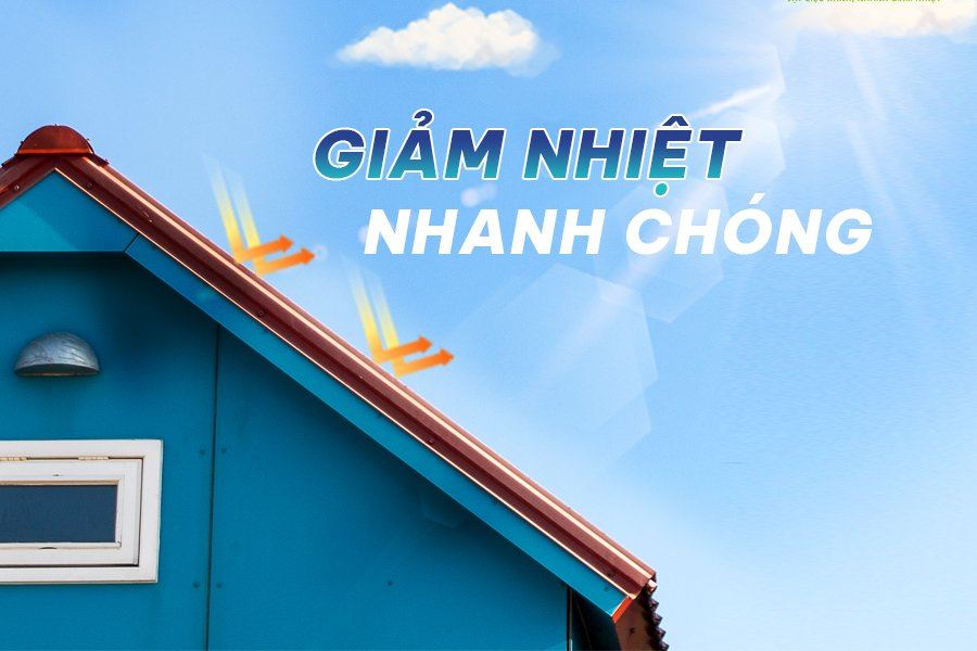 Giải Pháp Tiết Kiệm Điện Điều Hòa Mùa Hè Nhờ Sơn Chống Nóng Mái Tôn