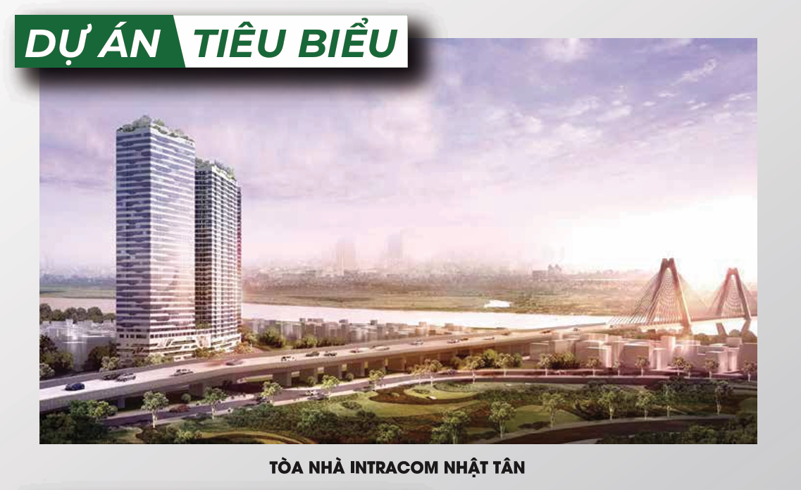Tòa Nhà Intracom Nhật Tân – Dự Án Chống Thấm Tiêu Biểu Của TAIKO GROUP