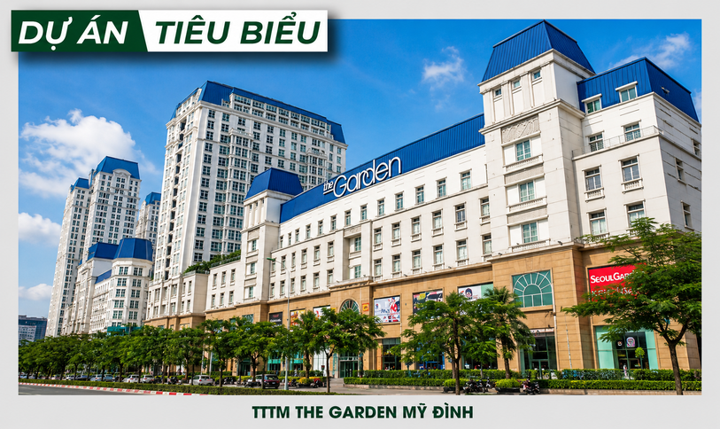 TTTM The Garden Mỹ Đình – Dự Án Chống Thấm Tiêu Biểu Của TAIKO GROUP