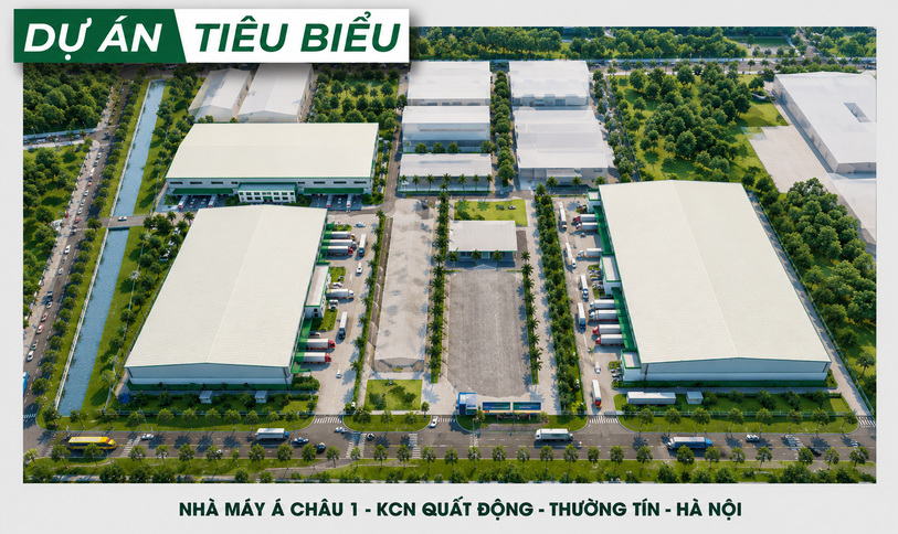 Nhà Máy Á Châu 1 – Dự Án Nhà Xưởng Tiêu Biểu Của TAIKO GROUP