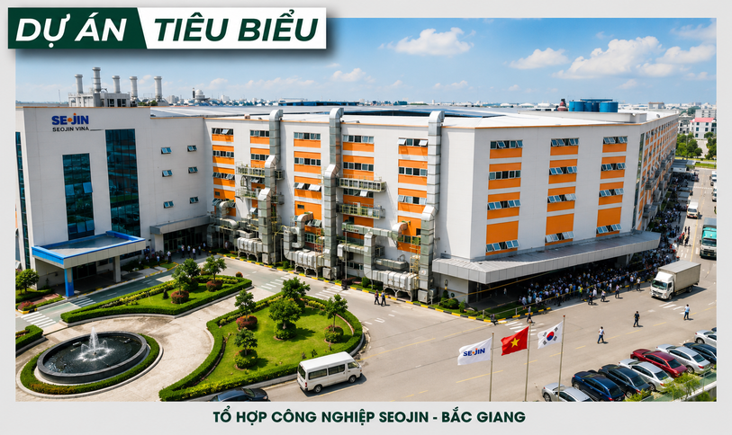 Tổ Hợp Công Nghiệp SEOJIN Bắc Giang – Dự Án Chống Thấm Tiêu Biểu