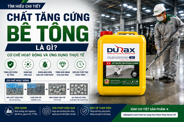 Chất Tăng Cứng Bê Tông Là Gì? Cơ Chế Hoạt Động Và Ứng Dụng Thực Tế