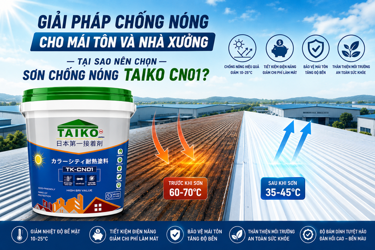 Giải Pháp Chống Nóng Cho Mái Tôn Và Nhà Xưởng