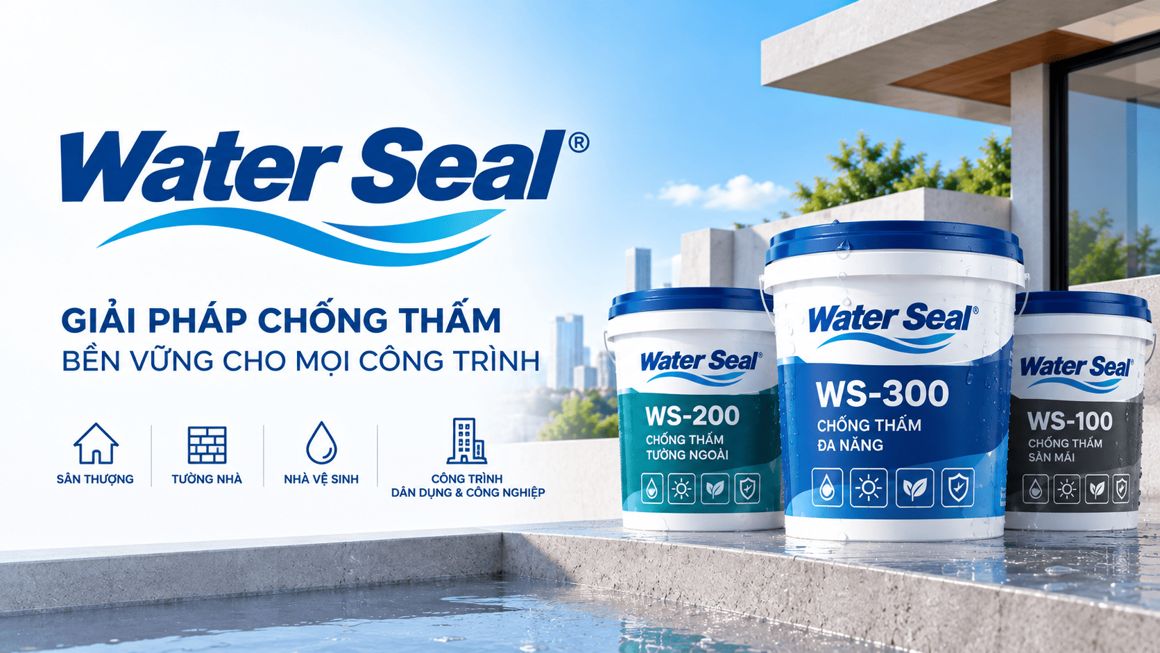 Water Seal Là Gì? Chống Thấm Water Seal Và Cách Sử Dụng