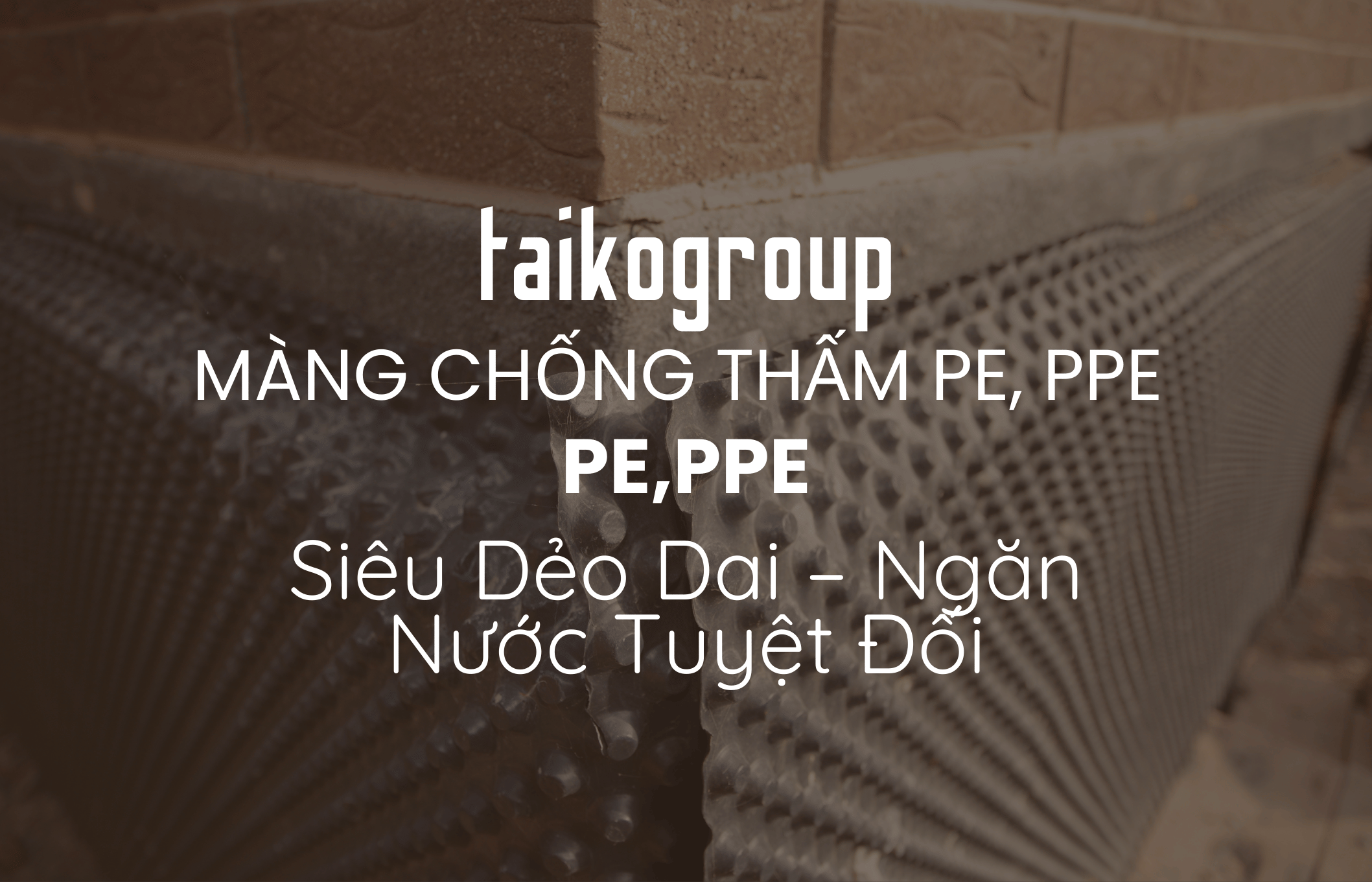 Màng Chống Thấm PE, PPE DURAX – Siêu Dẻo Dai – Ngăn Nước Tuyệt Đối