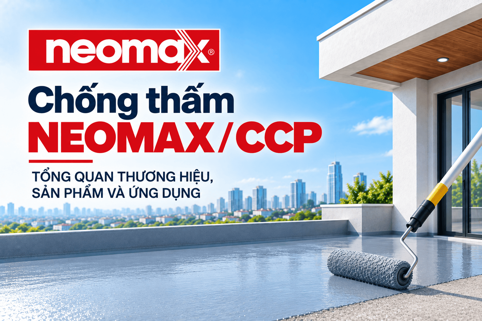 Chống Thấm Neomax / CCP Là Gì? Các Loại Và Ứng Dụng