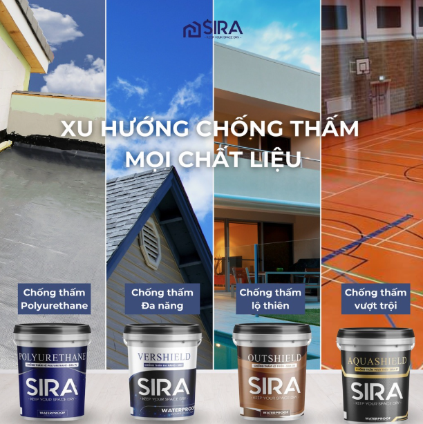 Sơn Chống Thấm SIRA Giá Bao Nhiêu? Bảng Giá Cập Nhật 2025
