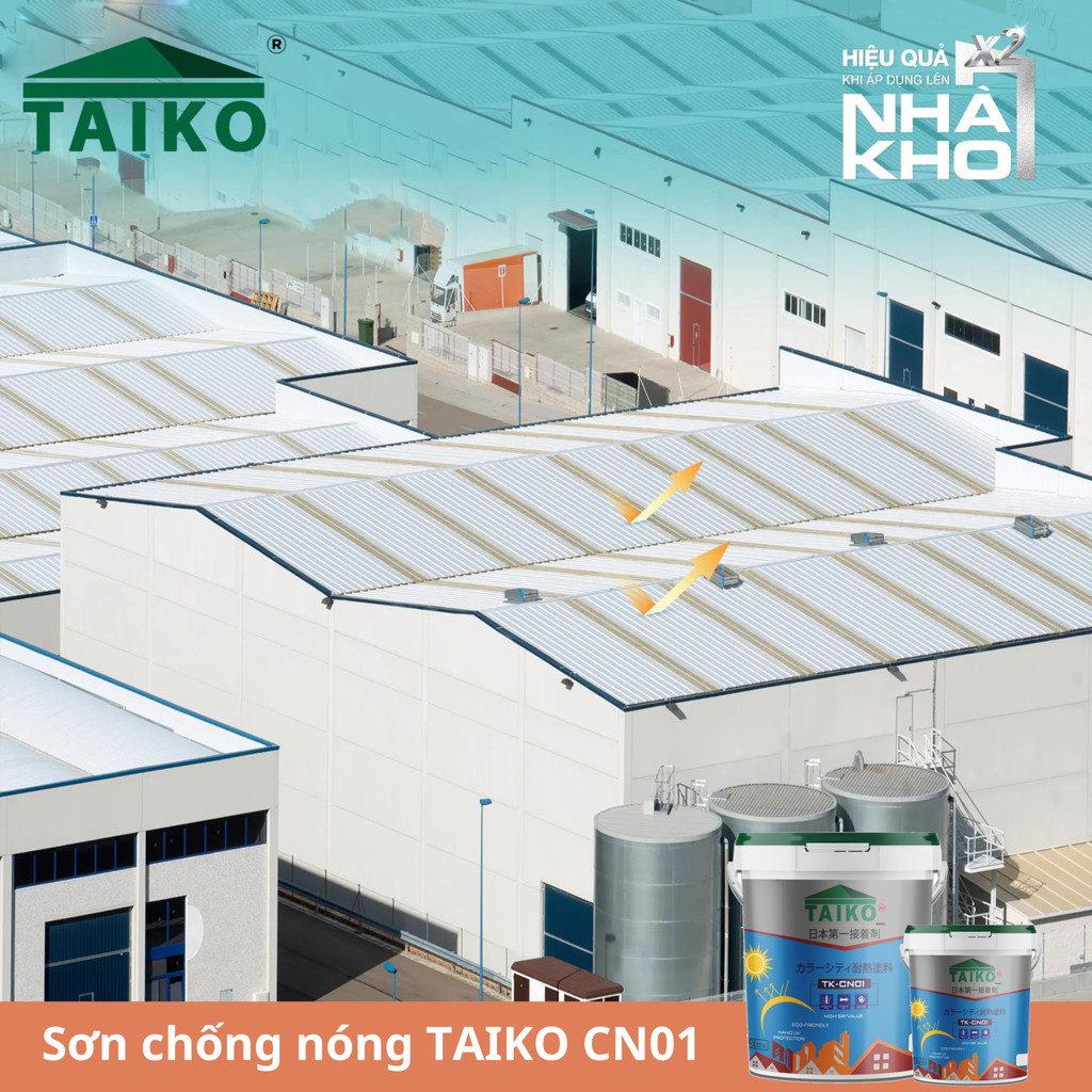 So Sánh Sơn Chống Nóng TAIKO CN01 Với Các Sản Phẩm Khác Trên Thị Trường