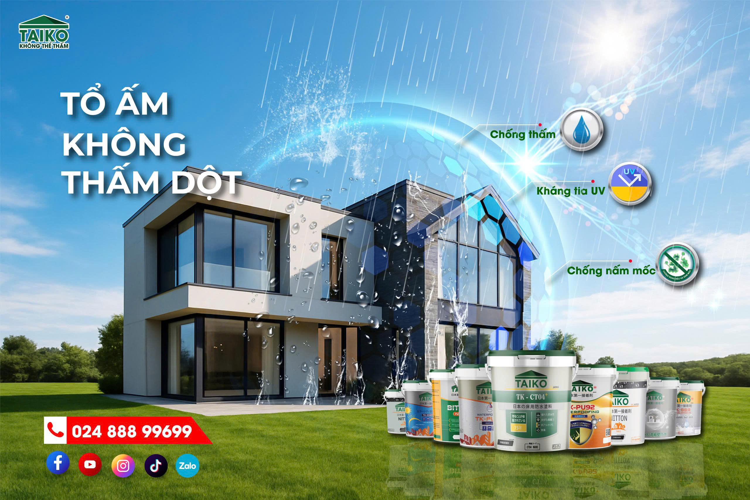 Nguyên Nhân Gây Nứt Màng Sơn Chống Thấm Sau Thi Công Và Cách Khắc Phục