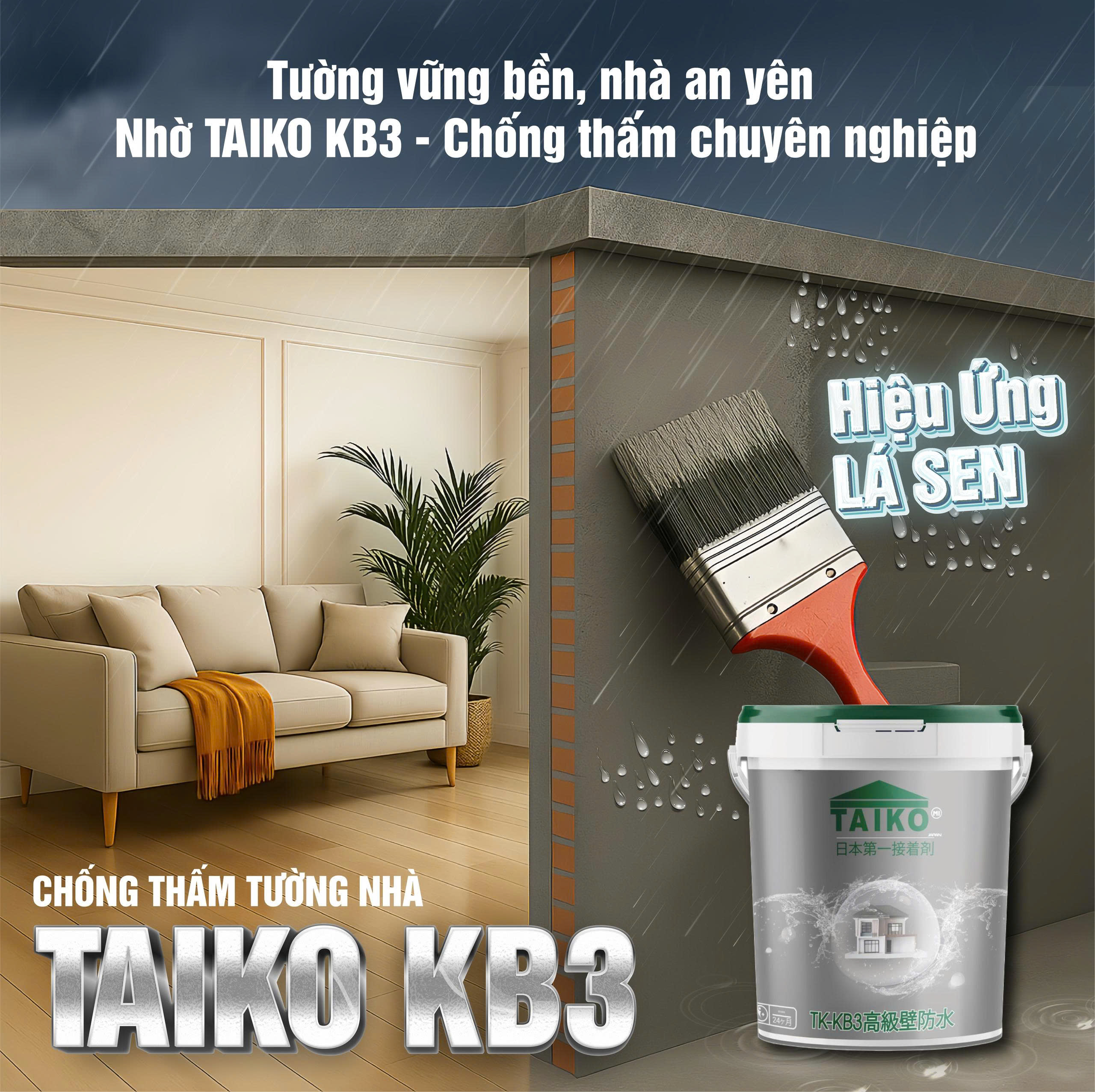 Bảng Giá Sơn Chống Thấm TAIKO Tại TP. Hồ Chí Minh Mới Nhất 2025