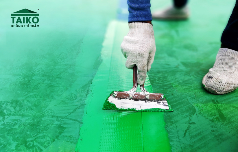 Giải Pháp Sơn Chống Thấm Sân Thượng Hiệu Quả Với TAIKO – Bảo Vệ Công Trình Trước Mọi Thử Thách Thời Tiết