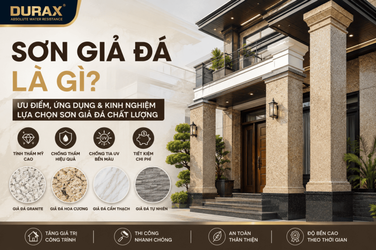 Sơn Giả Đá Là Gì? Ưu Điểm, Ứng Dụng Và Kinh Nghiệm Lựa Chọn Sơn Giả Đá 2026