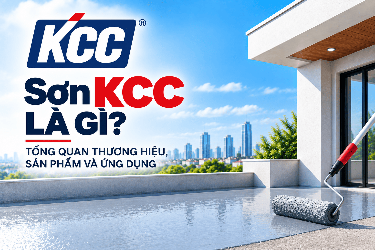 Sơn KCC Là Gì? Chống Thấm PU, Epoxy KCC Và Ứng Dụng