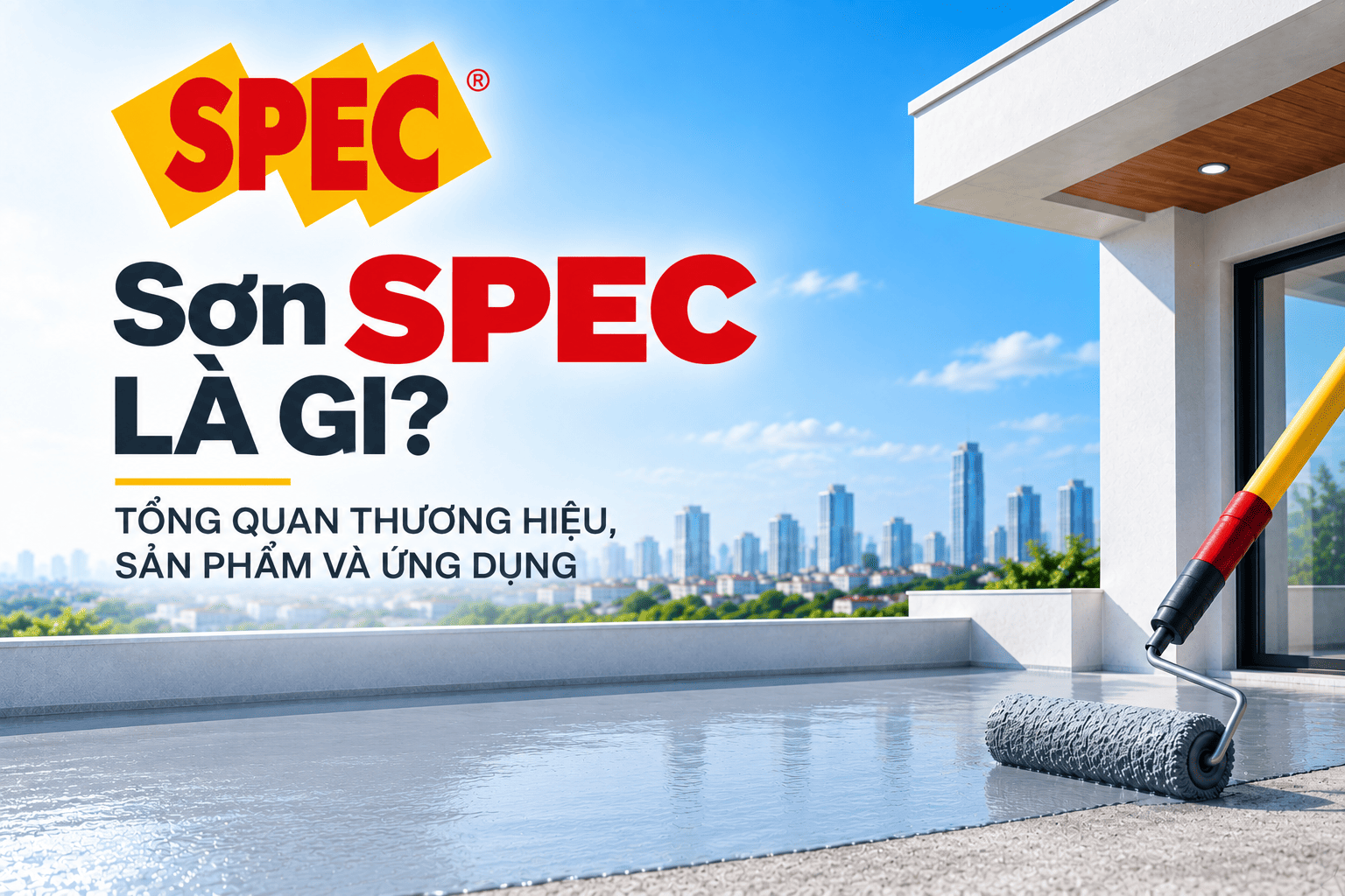 Sơn SPEC Là Gì? Các Dòng Chống Thấm SPEC Phổ Biến