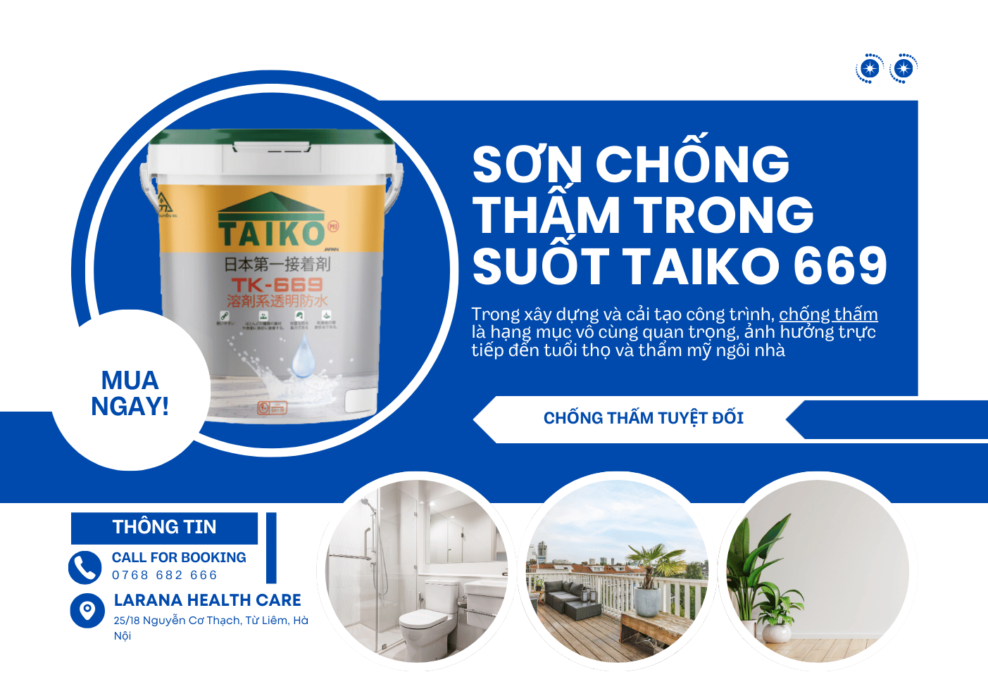 TAIKO 669 Và DURA D5 – So Sánh, Ứng Dụng Thực Tế Và Hướng Dẫn Thi Công Keo Chống Thấm Trong Suốt
