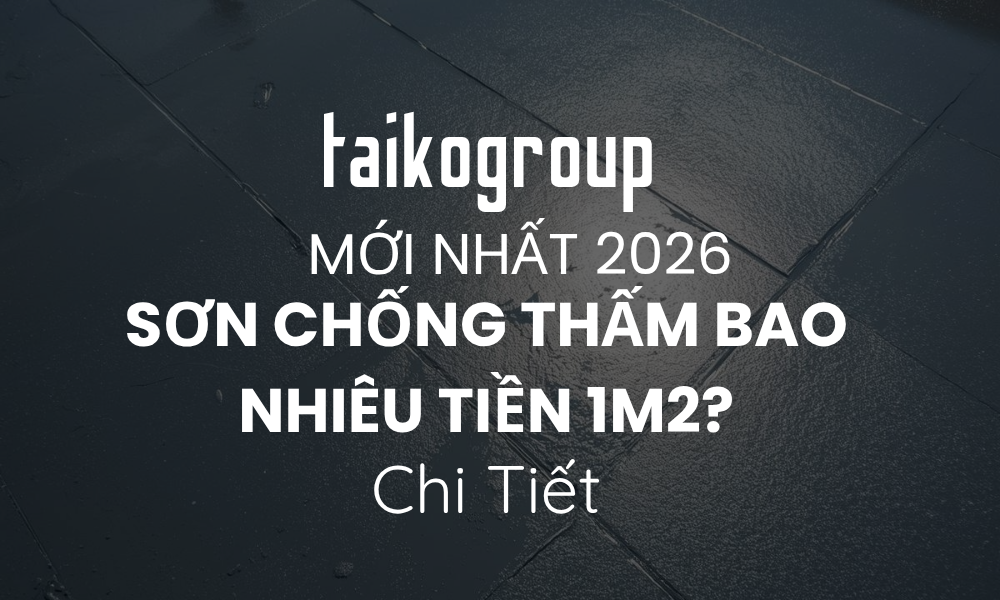 Sơn Chống Thấm Bao Nhiêu Tiền 1M2?
