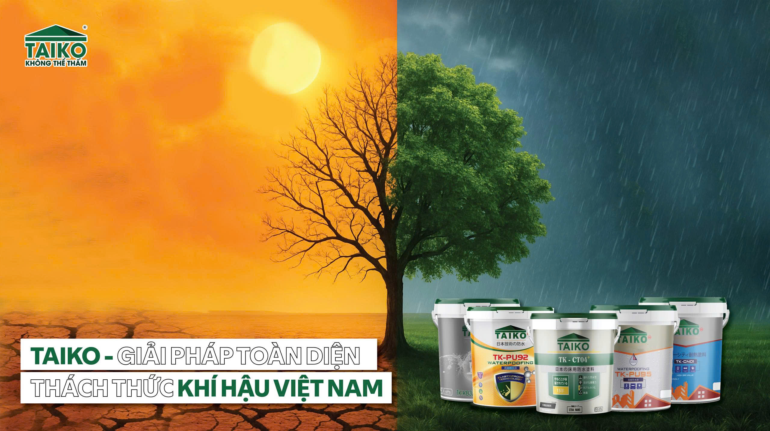 Sơn Chống Thấm TAIKO Có Tốt Không? Bảng Giá Mới Nhất 2025