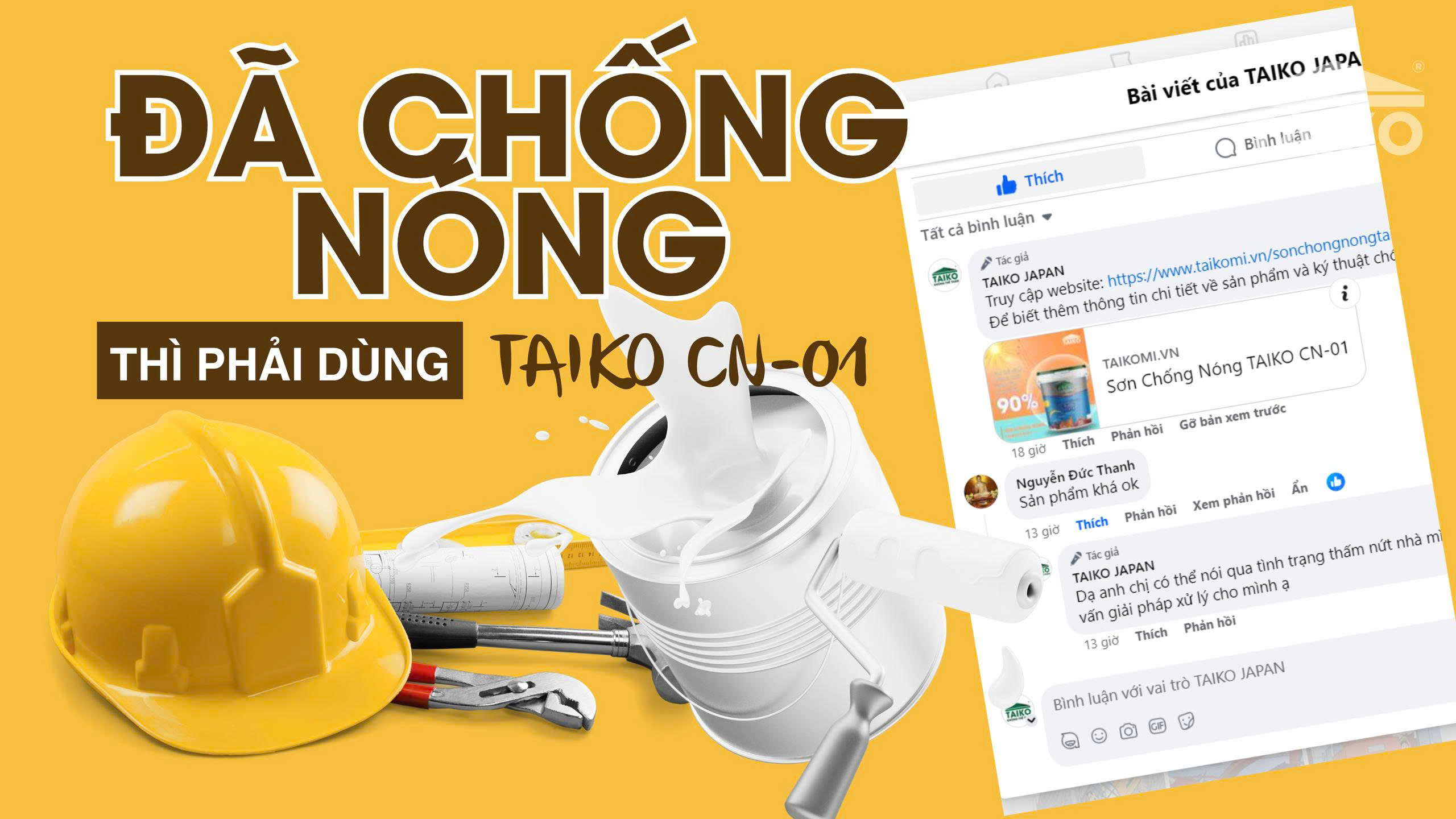 Hướng Dẫn Bảo Quản và Lưu Trữ Sơn Chống Nóng TAIKO CN01