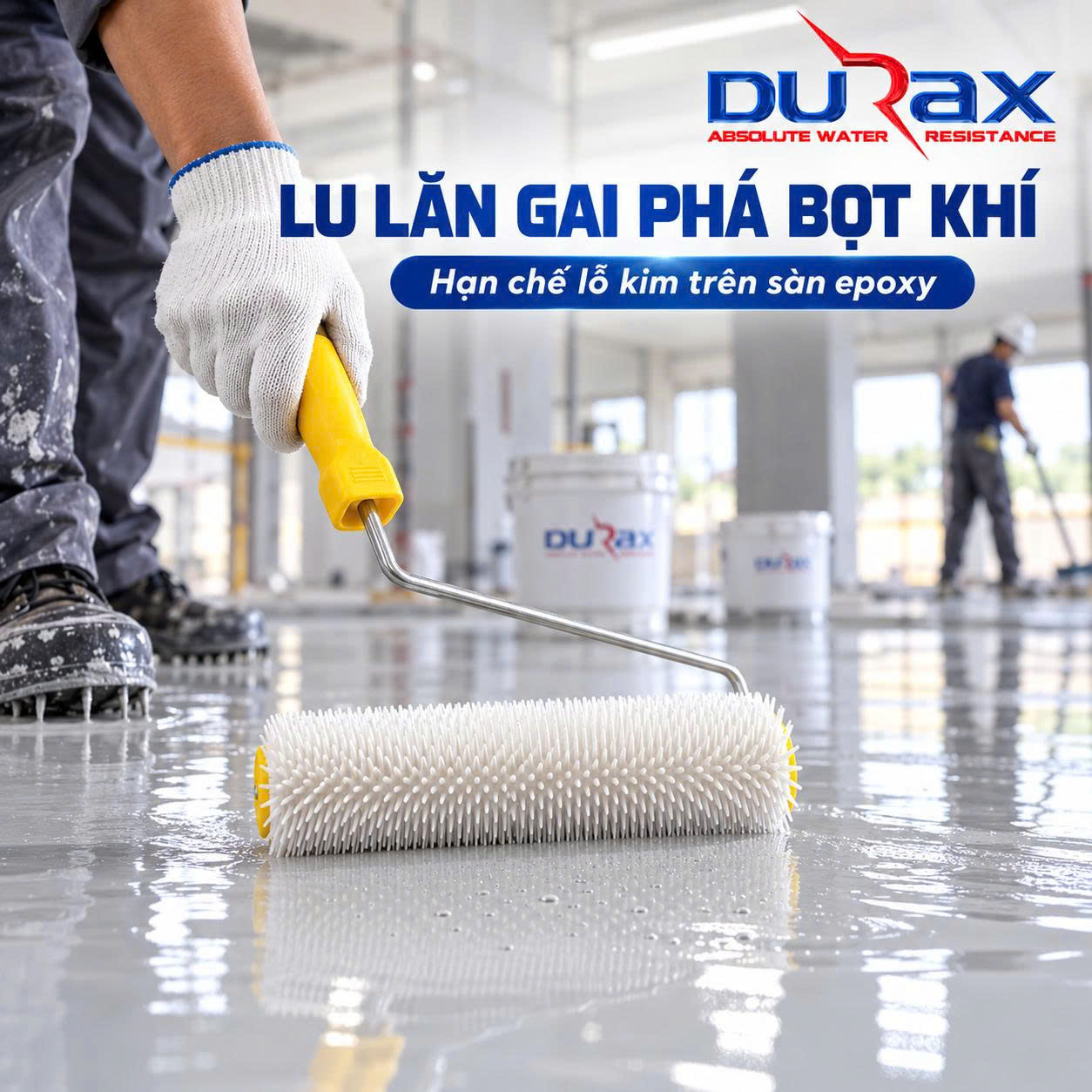 Con Lăn Gai Phá Bọt Khí 