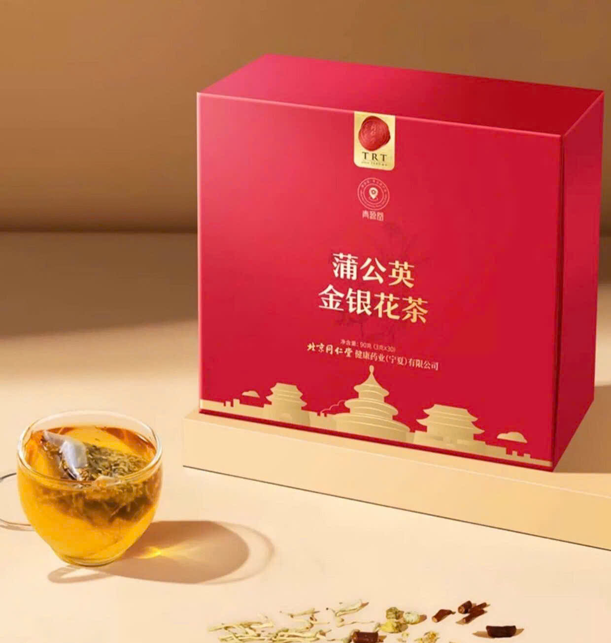 Trà Bồ công anh, Kim ngân hoa