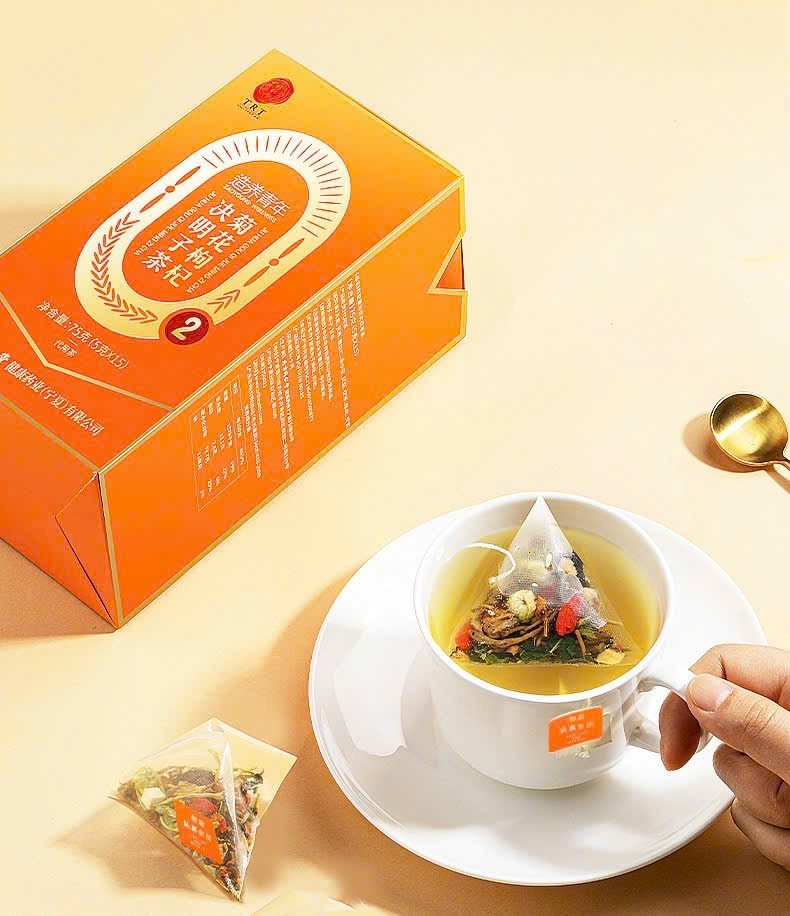 Trà quyết minh tử, cúc hoa và câu kỷ