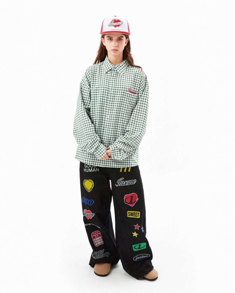 Insane® Checked Shirt - Green