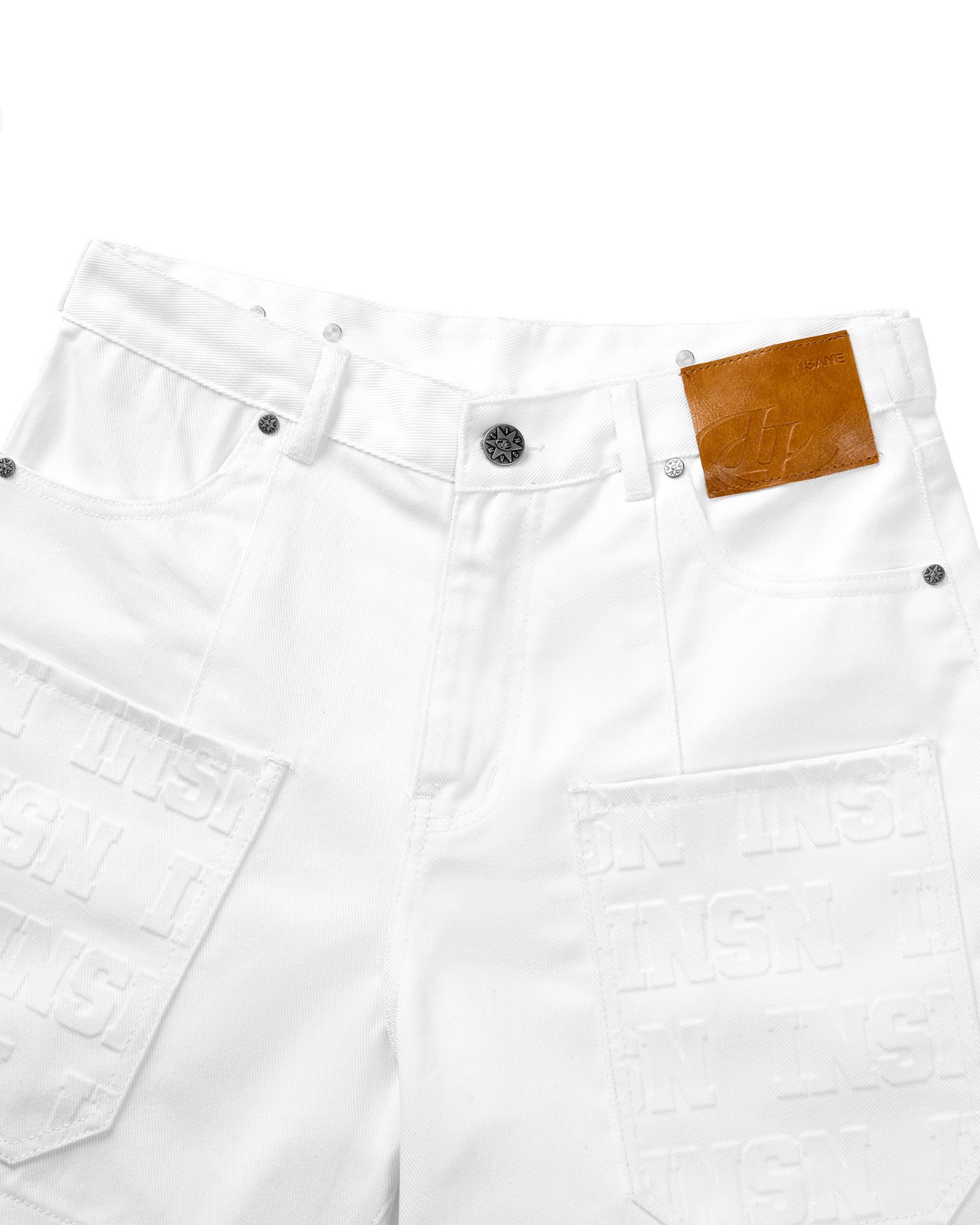 Insane® INSN Shorts - White