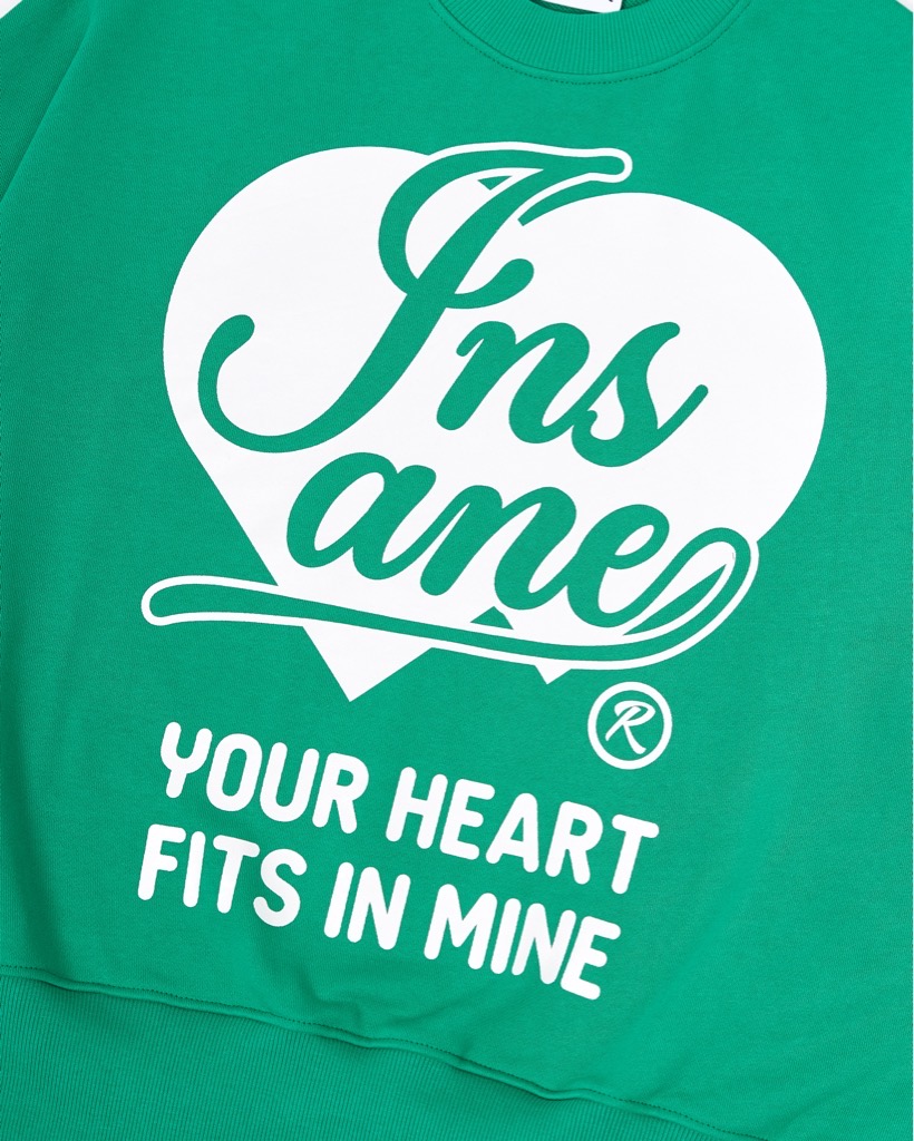 Insane® YHFIM Boxy Sweater - Green