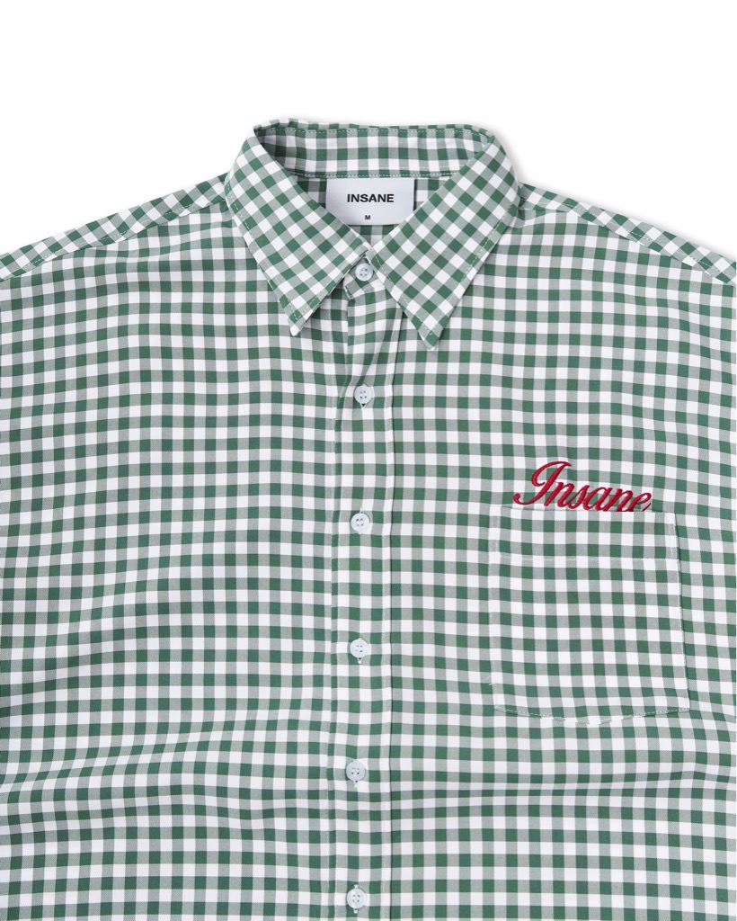 Insane® Checked Shirt - Green