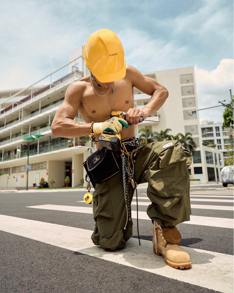 Insane® Cargo Parachute Pants - Green