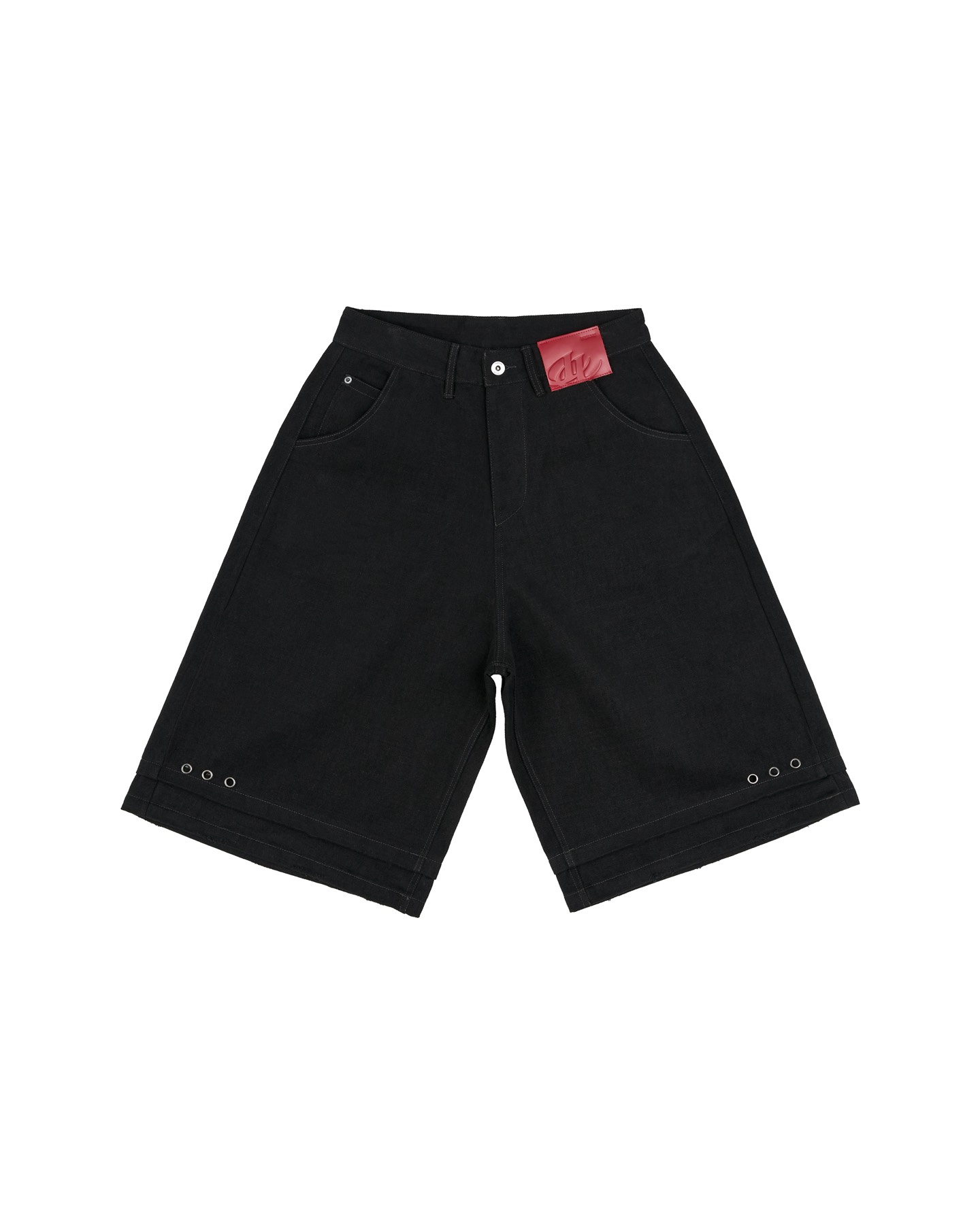 Insane® Rough Edge Jorts - Black