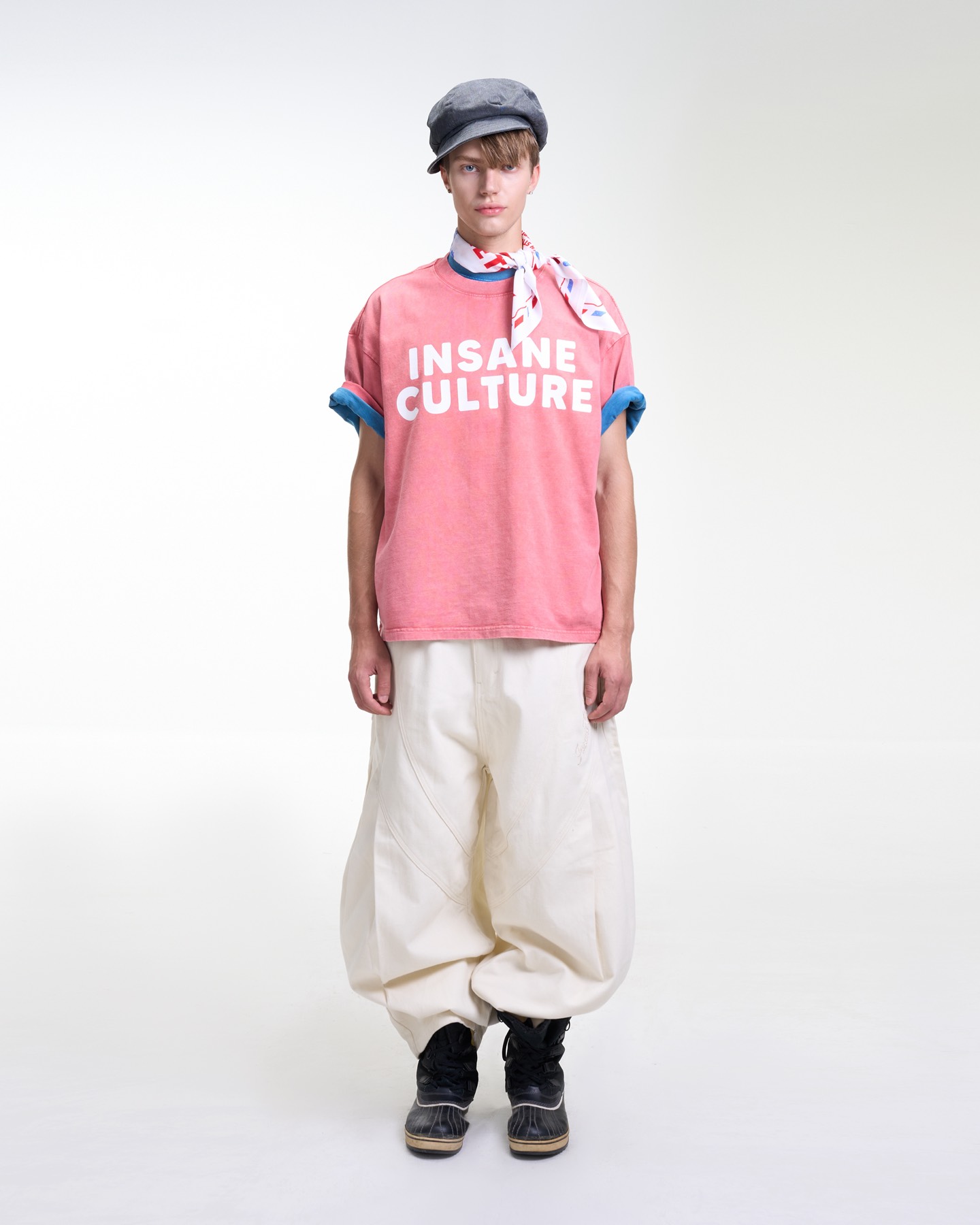 Insane® Culture 26 Washed Tee - Faded Red