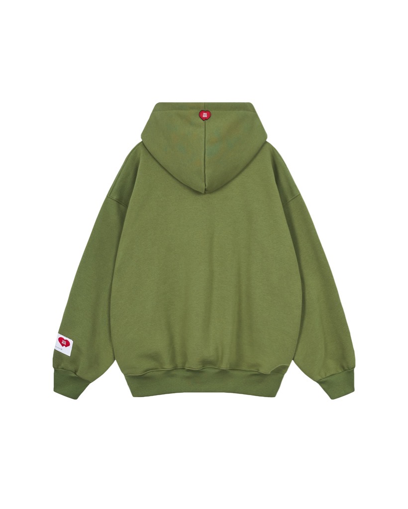Insane® “Heart Service” Hoodie - Olive