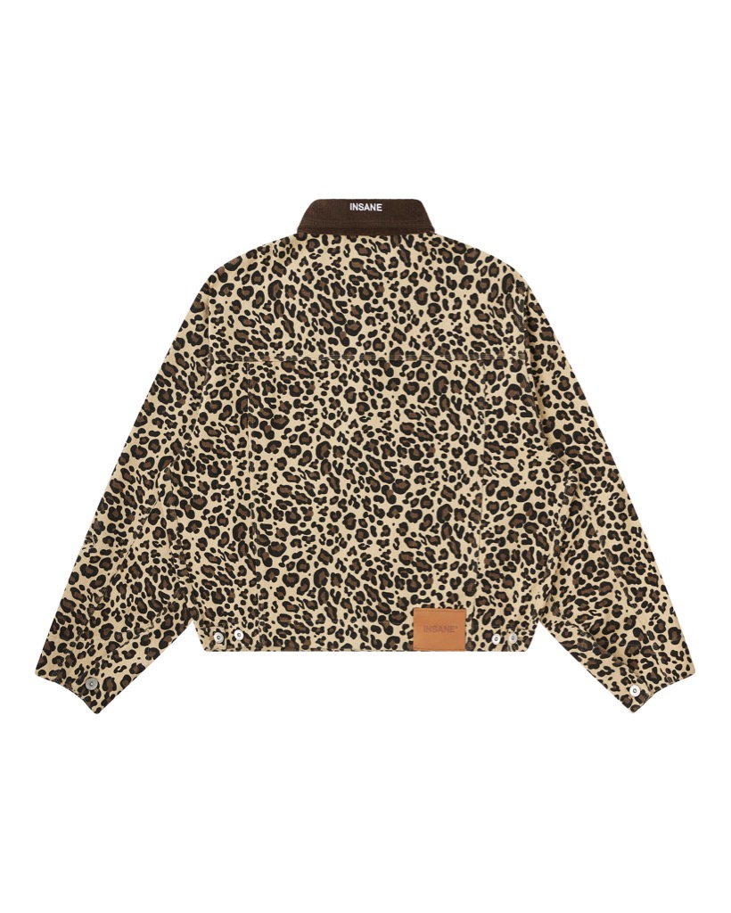 Insane® Leopard Jacket - Brown