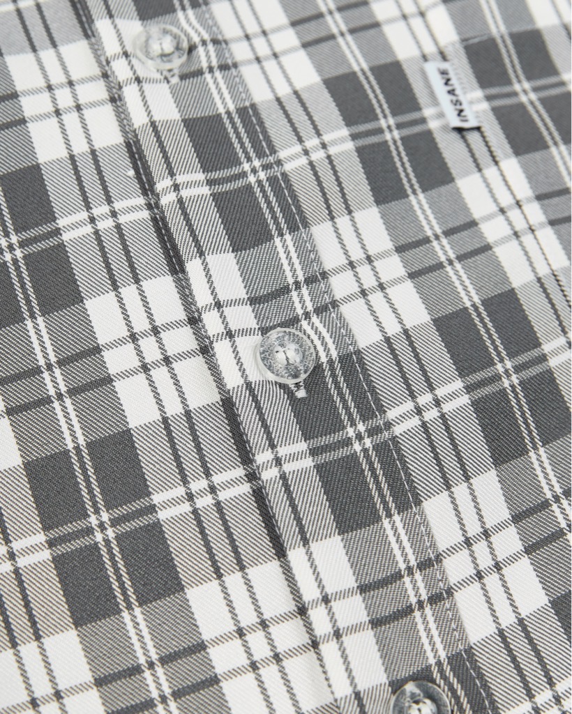 Insane® Plaid Shirt 2.0 - Grey