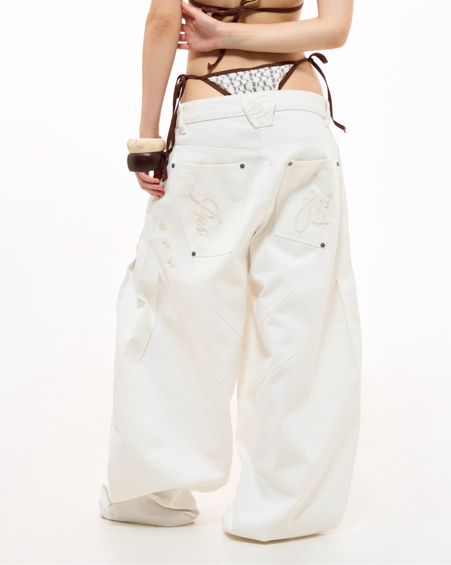 Insane® Split Pants - White