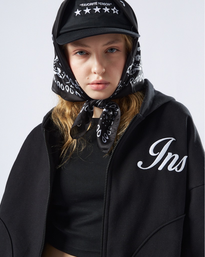 Insane® Weekly Boxy Hoodie Zip - Black