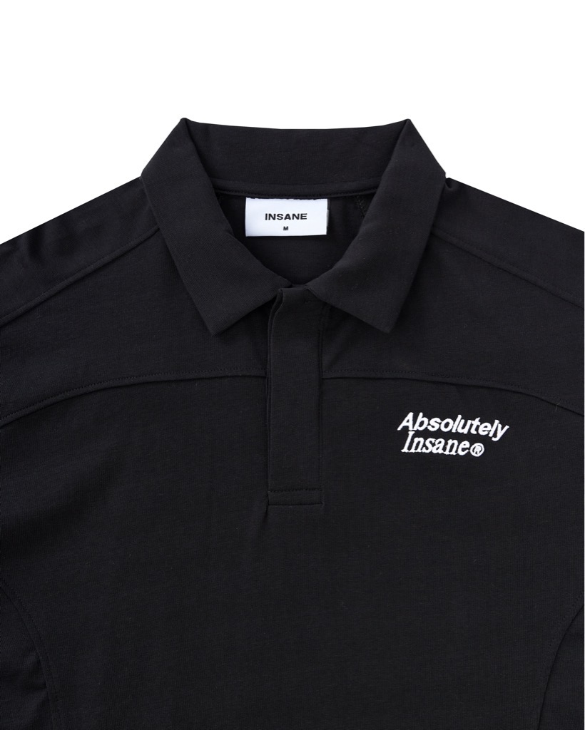 Insane® Mellow Polo - Black