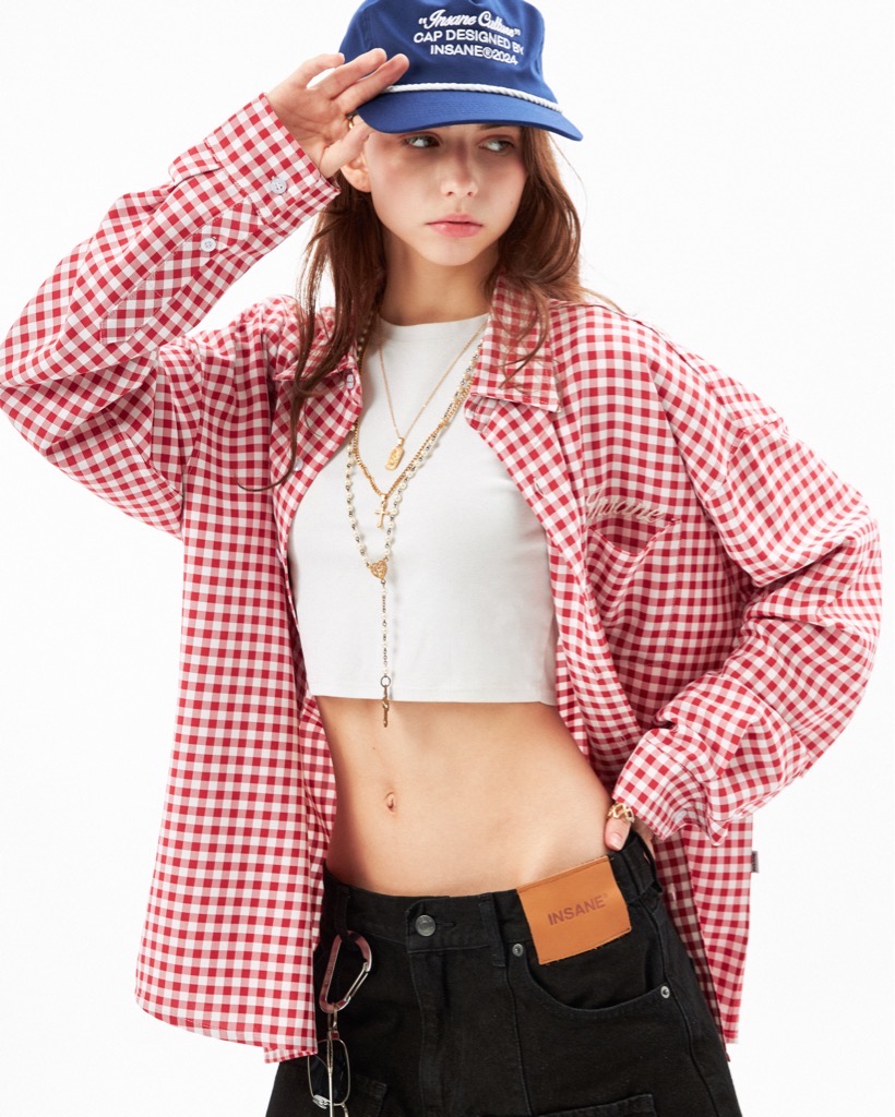 Insane® Checked Shirt - Red