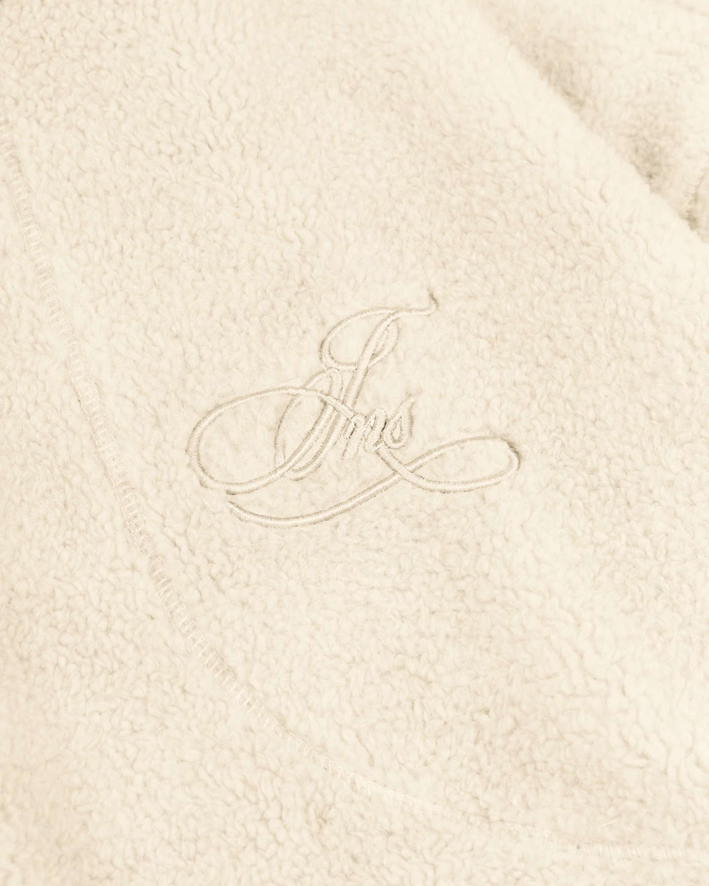 Insane® Echo Stitch Fleece Jacket - White