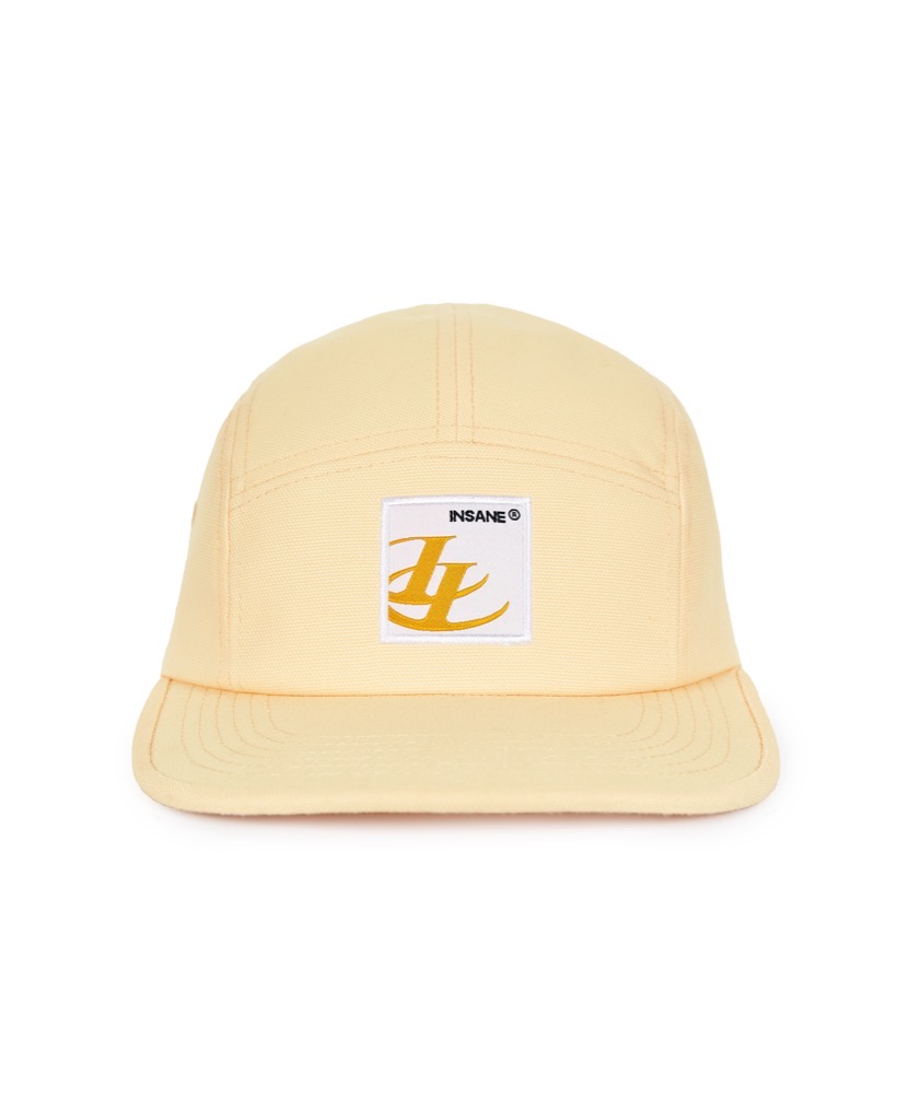 Insane® Logo 5Panel Cap - Lemon Chiffon