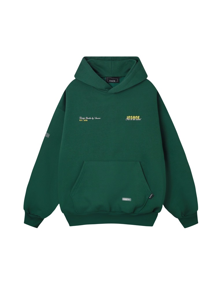Insane® Not In The Mood Hoodie - Green