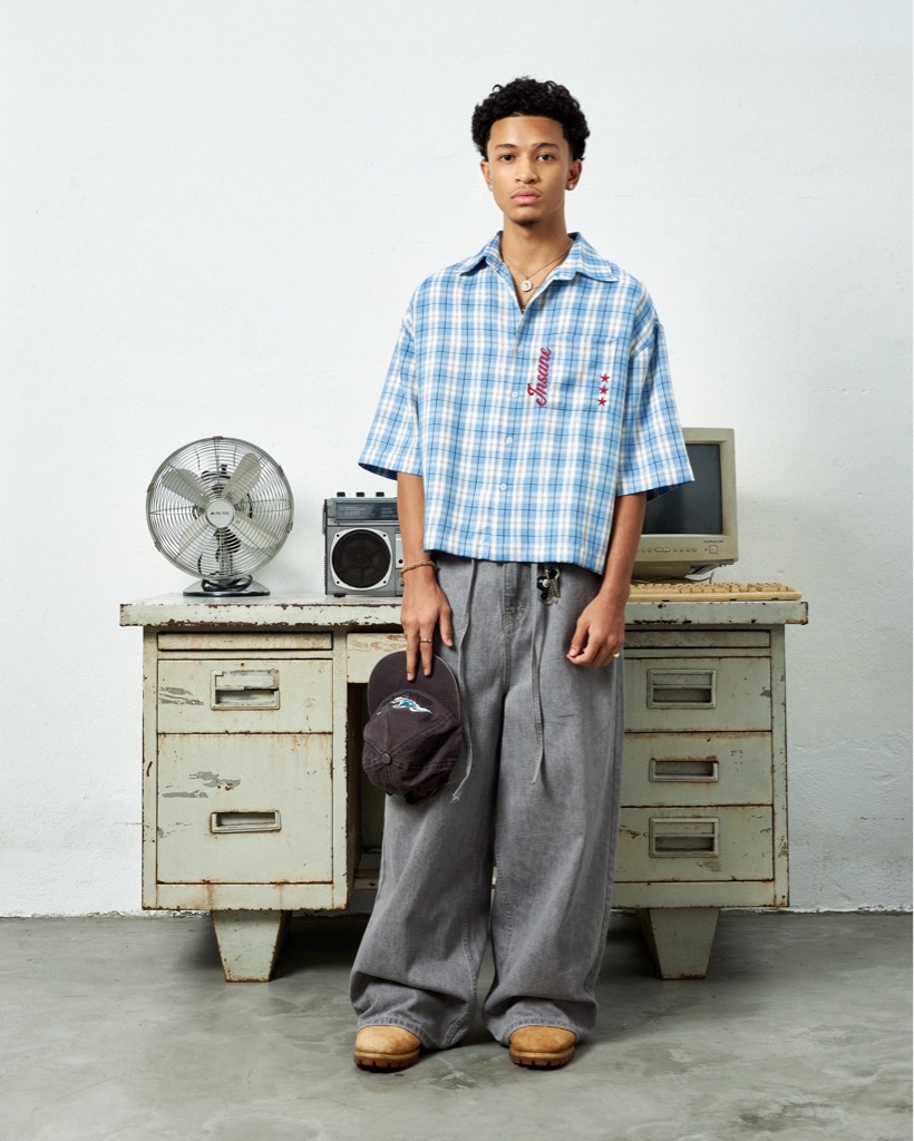 Insane® Plaid Shirt - Blue
